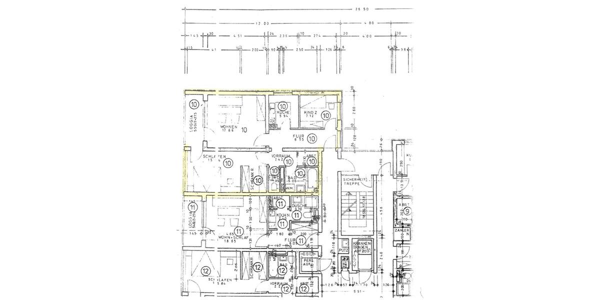 Etagenwohnung Fürth Eigenes Heim - 3 Zimmer, 299.000&euro; | Angebot:23090371