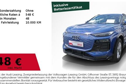 Audi Q6 e-tron 16.150 km 51.590 &euro; Erlangen 91058