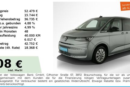 VW T7 Multivan 1.250 km 52.241 &euro; Nürnberg 90441