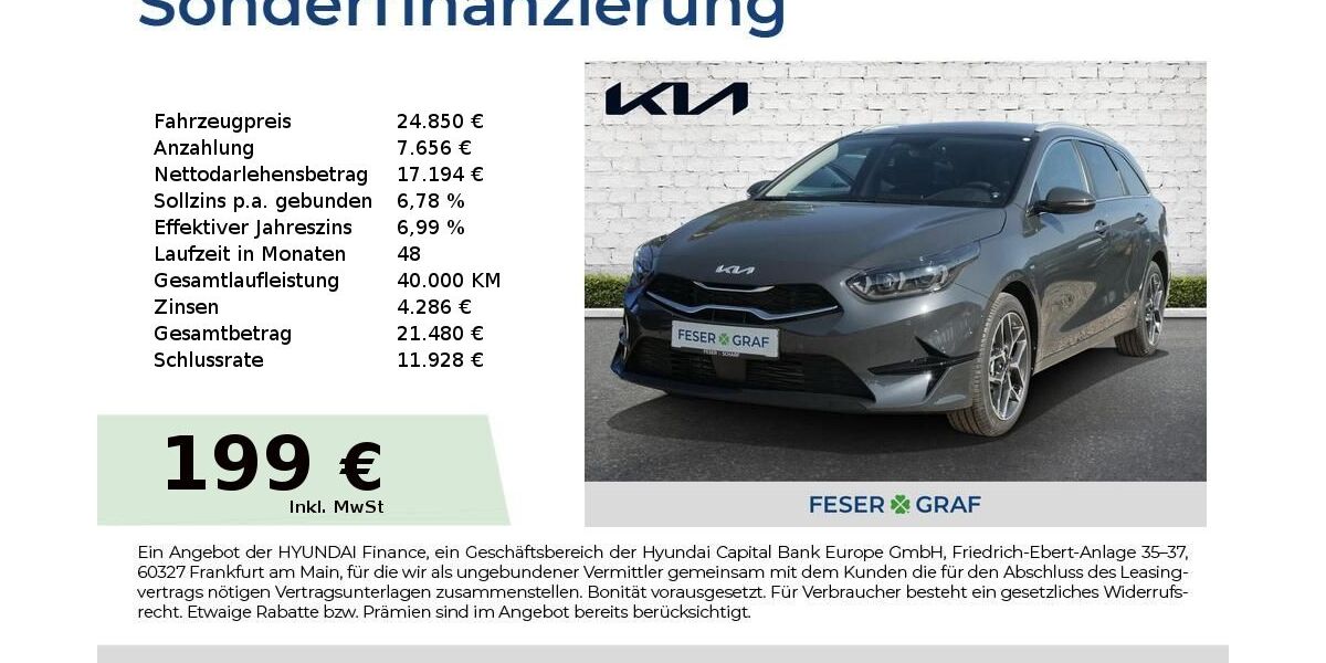 Kia ceed Sportswagon 7.793 km 24.850 &euro; Roth 91154