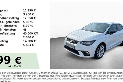 Seat Ibiza 29.100 km 14.950 &euro; Schwabach 91126