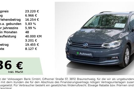 VW Touran 125.250 km 22.880 &euro; Nürnberg 90431