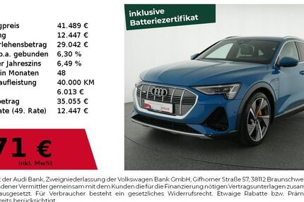 Audi e-tron 38.700 km 39.480 € Nürnberg 90411