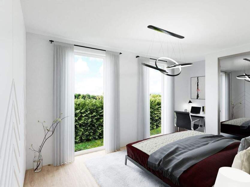 Verkaufsstart - Sonnige Gartenwohnung, Süd-Terrasse, Bad mit Tageslicht, KfW 40 QNG 4 zimmer