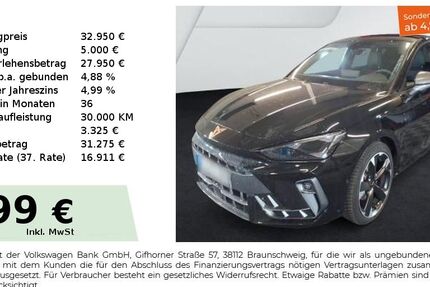 Cupra Leon 7.550 km 32.950 € Lauf an der Pegnitz 91207