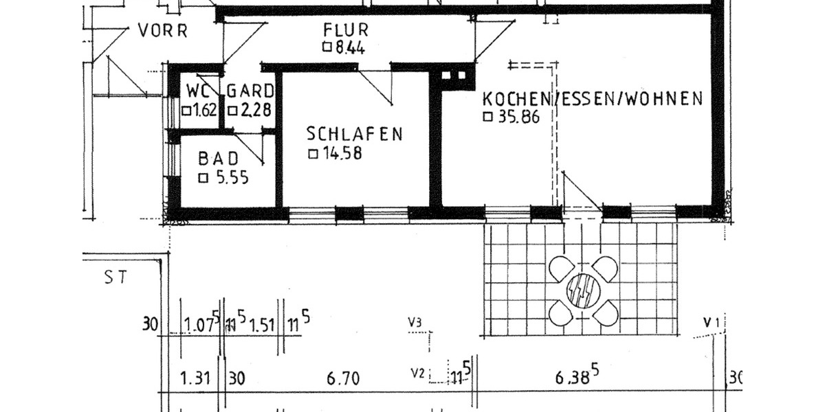 Erdgeschoßwohnung Ammerndorf - 2 Zimmer, 68 m&sup2;, 850&euro; | Angebot:25764415