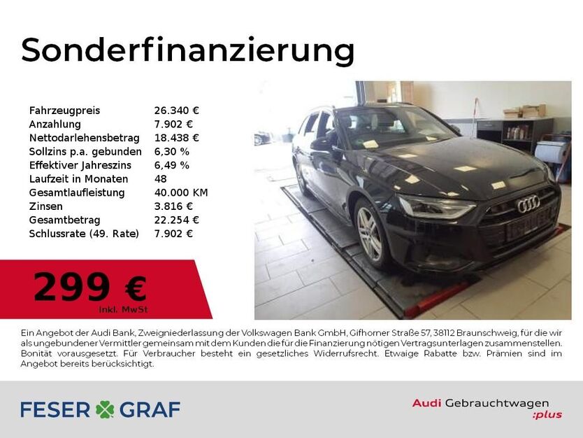 Audi A4 53.800 km 26.340 € Lauf an der Pegnitz 91207