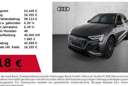 Audi Q8 e-tron 56.062 km 53.840 € Nürnberg 90411