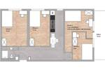 Etagenwohnung Erlangen Bruck - 4 Zimmer, 15 m&sup2;, 510&euro; | Angebot:26700122