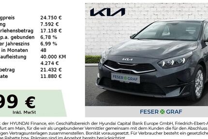 Kia ceed / Ceed 6.481 km 24.750 &euro; Schwabach 91126