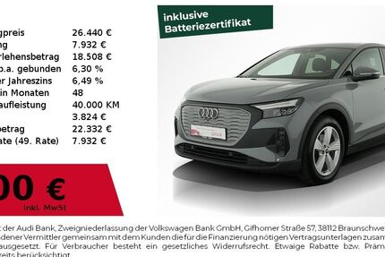 Audi Q4 e-tron 20.200 km 25.880 € Nürnberg 90411