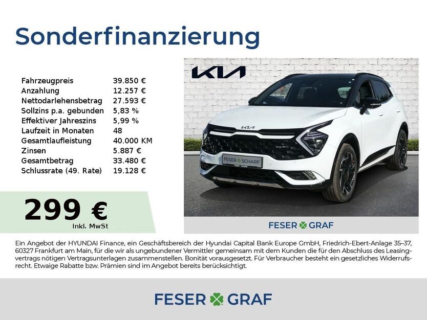 Kia Sportage 4.990 km 39.850 € Nürnberg 90425