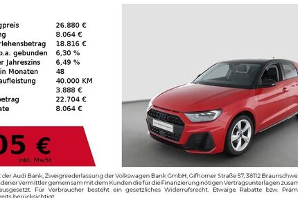Audi A1 12.267 km 26.880 &euro; Nürnberg 90411