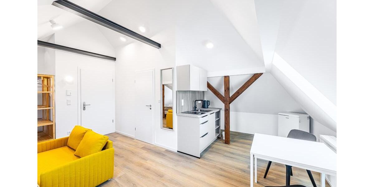 Dachgeschoßwohnung Nürnberg Erlenstegen - 1 Zimmer, 33 m&sup2;, 740&euro; | Angebot:25750344