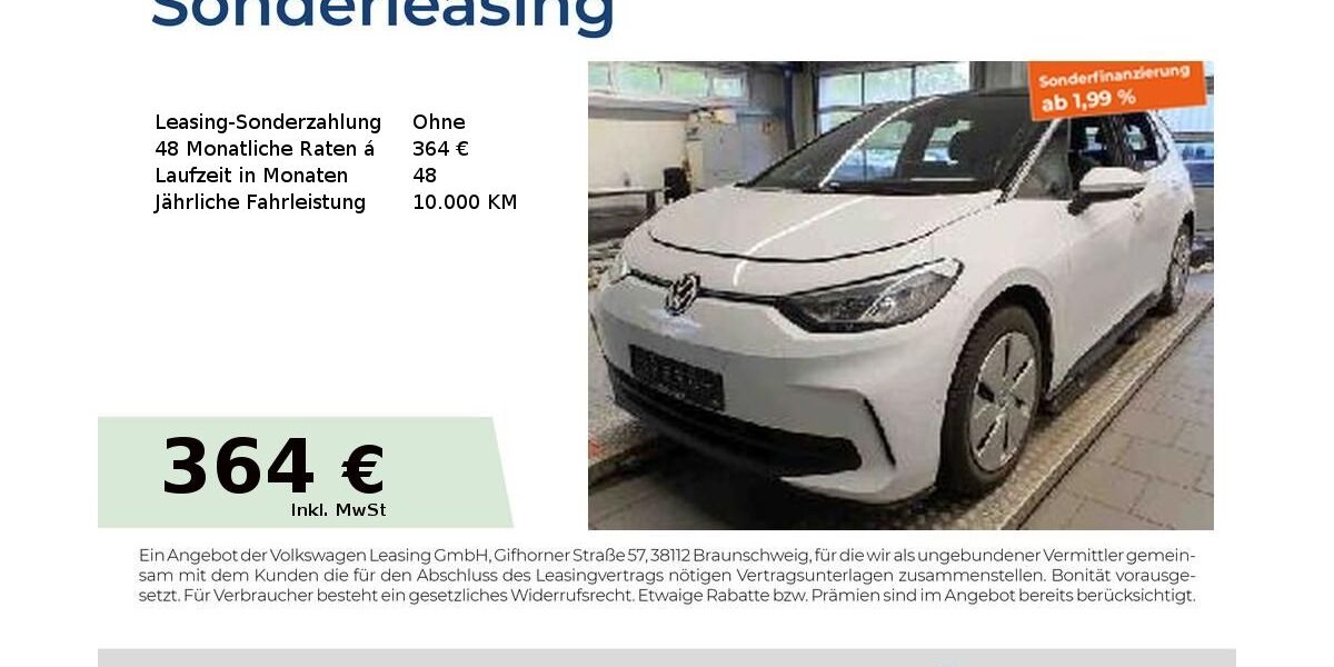 VW ID.3 23.900 km 29.605 &euro; Nürnberg 90411