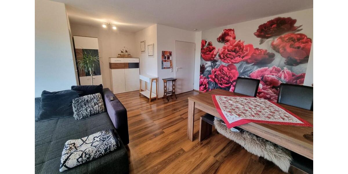 Schön möblierte 2-Zimmer-Wohnung mit Balkon und Blick ins Grüne 2 zimmer