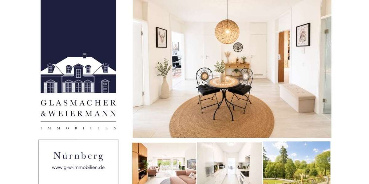 Etagenwohnung Nürnberg Herrnhütte - 3 Zimmer, 109 m&sup2;, 614.000&euro; | Angebot:27113486