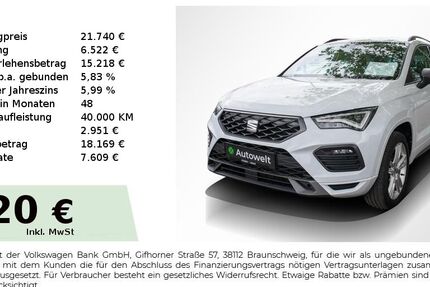 Seat Ateca 78.450 km 21.740 &euro; Nürnberg 90431
