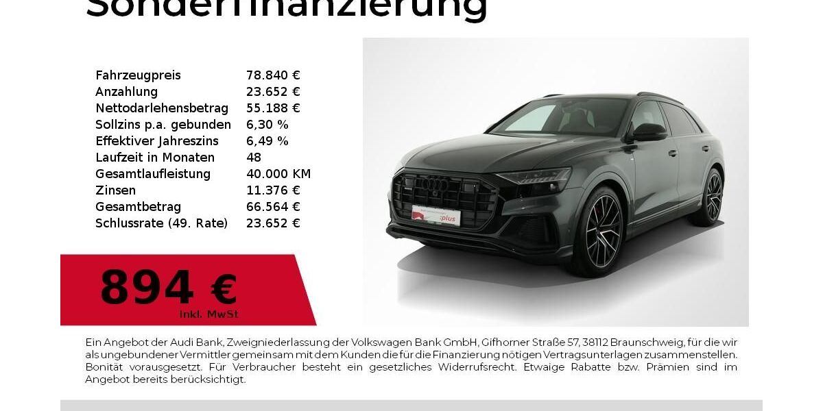 Audi Q8 22.500 km 74.640 &euro; Nürnberg 90411