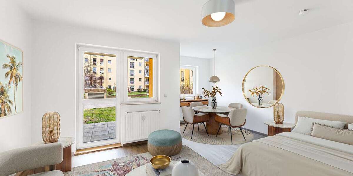 Etagenwohnung Fürth Südstadt - 1 Zimmer, 31 m&sup2;, 130.000&euro; | Angebot:25943672