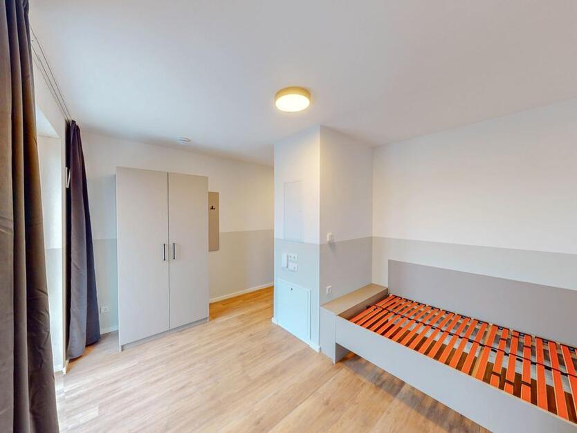 Toll geschnittenes 1-Zimmer-Apartment im Lichtenreuth Quartier zimmer