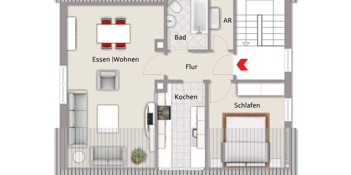 Mehrfamilienhaus, Wohnhaus Cadolzburg - 5 Zimmer, 110 m&sup2;, 385.000&euro; | Angebot:25211191