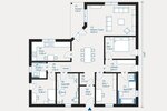Individuell gestalteter Bungalow in Leerstetten - Komfort und Flexibilität auf 142 m² Wohnfläche - Bungalow Schwanstetten Leerstetten | Angebot:27473574
