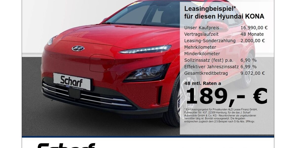 Hyundai KONA 50.831 km 16.990 &euro; Lauf 91207