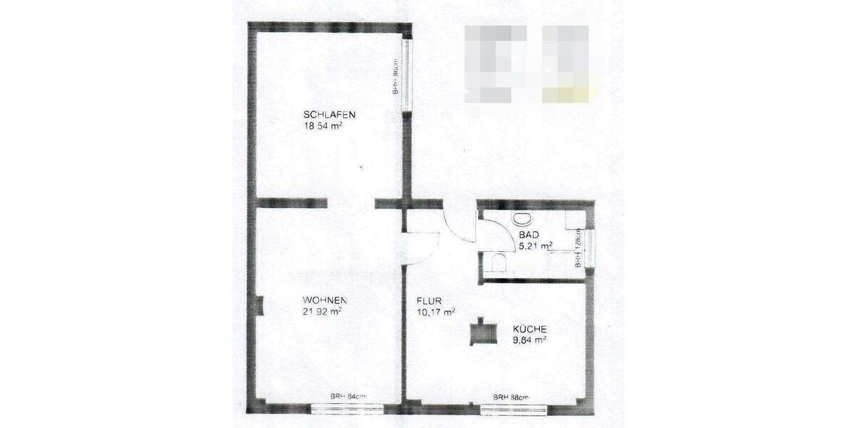 Etagenwohnung Wendelstein - 2 Zimmer, 66 m&sup2;, 594&euro; | Angebot:24633651