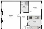Erdgeschoßwohnung Nürnberg Gärten bei Wöhrd - 2 Zimmer, 52 m&sup2;, 222.000&euro; | Angebot:26943352