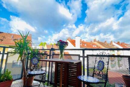 Großzügige schöne 4- Zimmer Wohnung - 2 Wohnebenen -ca. 107 Quadratmeter -Balkon-90489 Nürnberg 4 zimmer