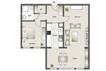 Etagenwohnung Roth - 2 Zimmer, 75 m&sup2;, 229.000&euro; | Angebot:26628744