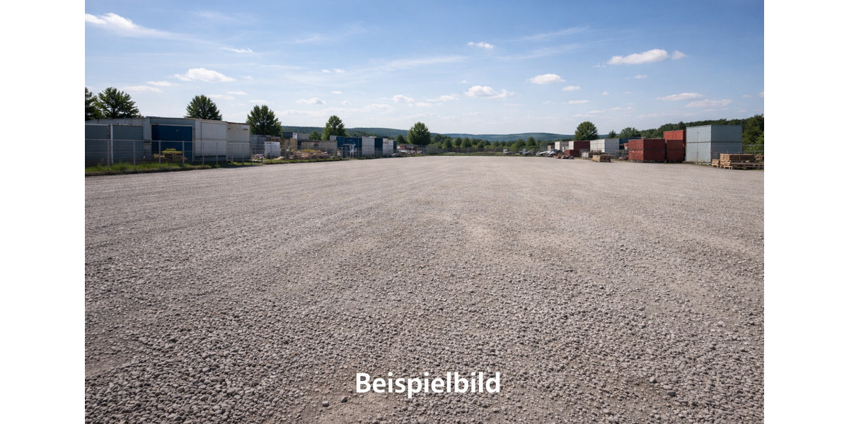 Befestigte Freifläche zu vermieten (500–3.000 m²) zimmer