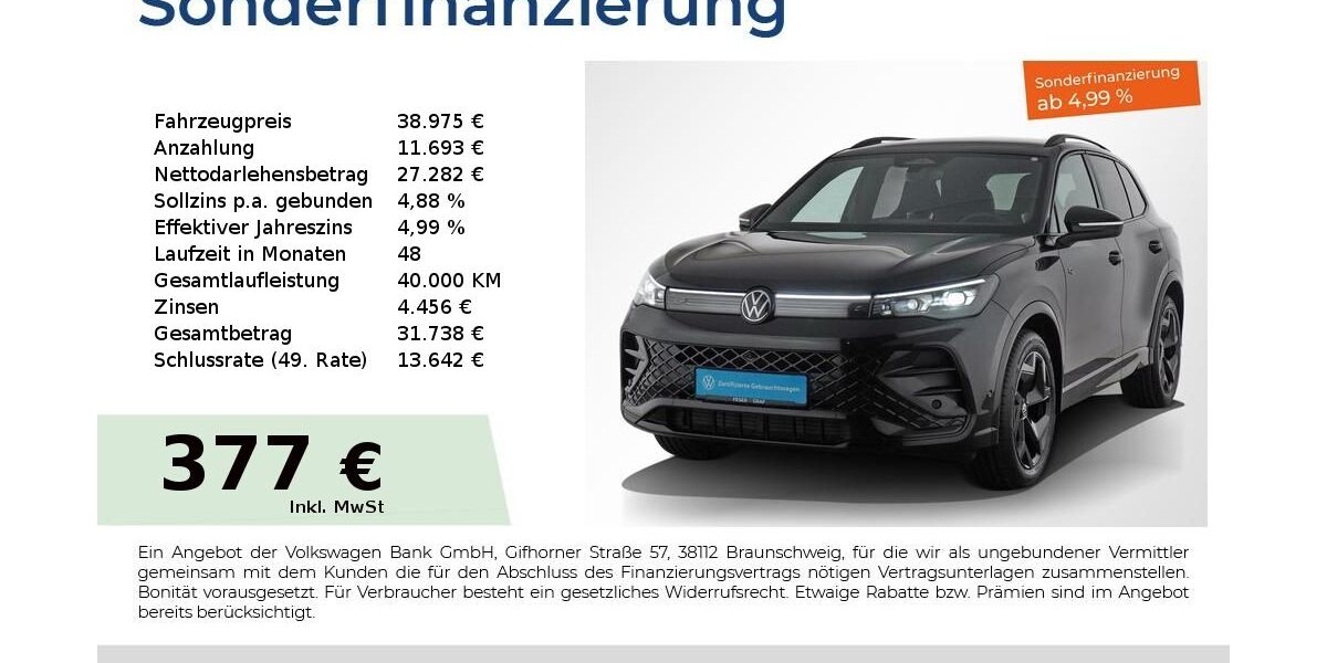 VW Tiguan 37.580 km 37.880 &euro; Nürnberg 90441