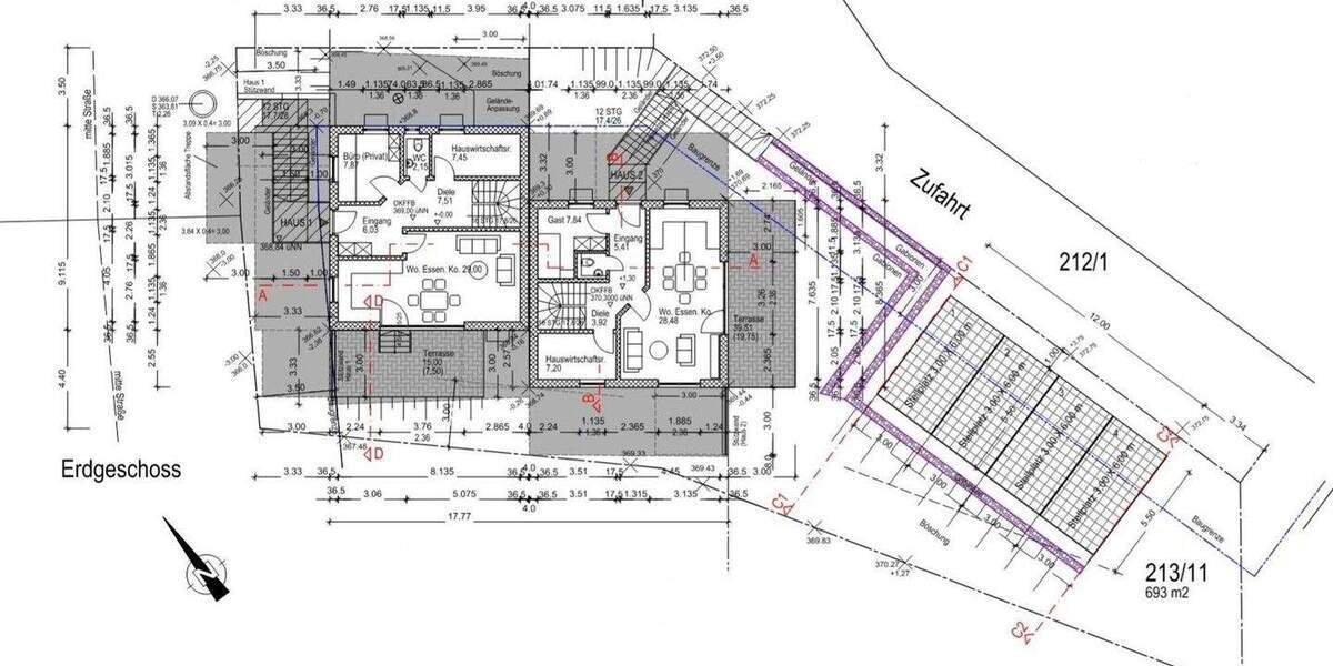 Doppelhaushälfte Burgthann Westhaid - 5 Zimmer, 167 m&sup2;, 639.000&euro; | Angebot:25724190