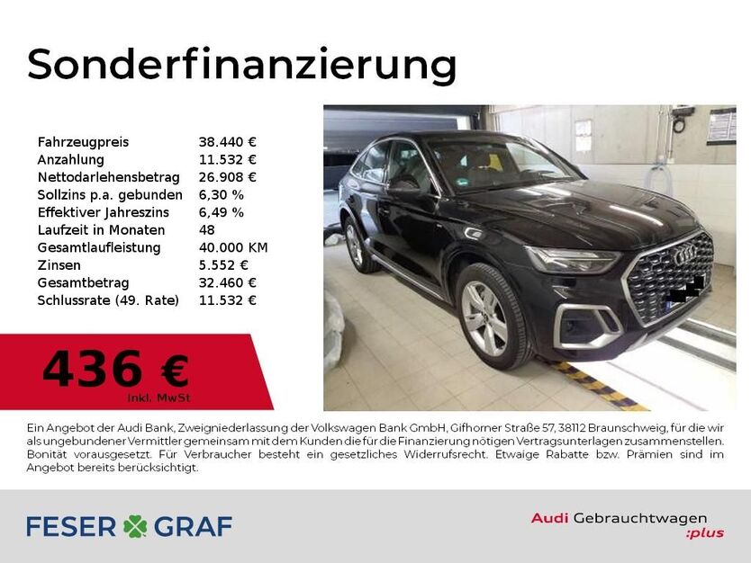 Audi Q5 44.600 km 37.980 € Höchstadt an der Aisch 91315