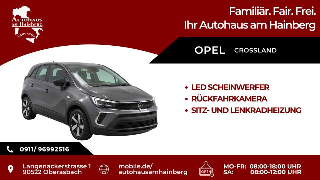 Opel Crossland (X) 19.990 km 17.690 &euro; Oberasbach 90522