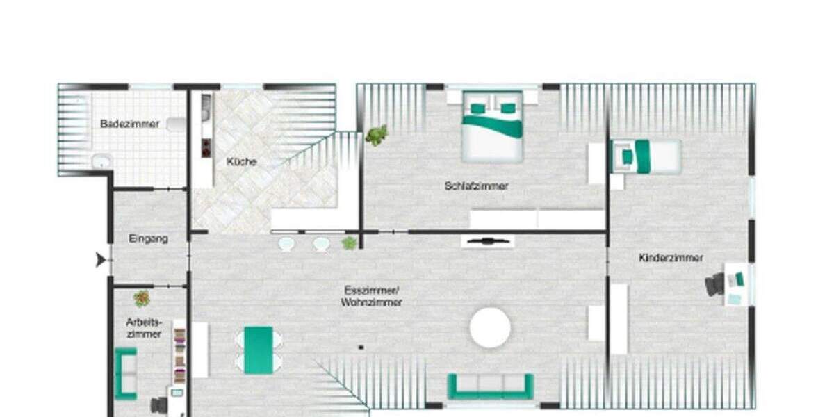 Etagenwohnung Pyrbaum Seligenporten - 4 Zimmer, 122 m&sup2;, 330.000&euro; | Angebot:25896701