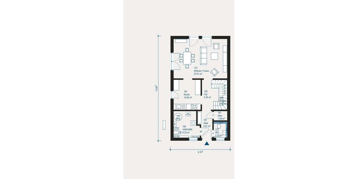 Geplante Doppelhaushälfte in Heroldsberg - Individuell gestaltbar und modern ausgestattet - Doppelhaushälfte Heroldsberg | Angebot:27536168