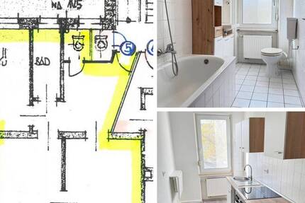 Teilmöbilierte Etagenwohnung Nahe Wöhrder See sofort zur Vermietung 2 zimmer