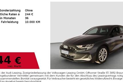 Audi A3 25.035 km 29.990 € Erlangen 91058