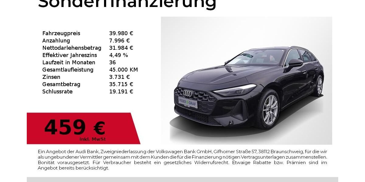 Audi A5 19.459 km 38.980 &euro; Fürth 90763