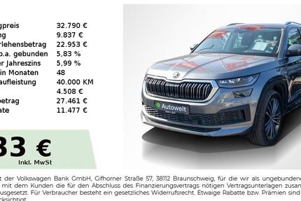 Skoda Kodiaq 60.650 km 32.790 &euro; Nürnberg 90431