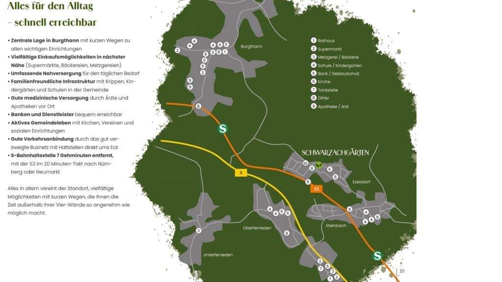 Etagenwohnung Burgthann Heinleinshof - 2 Zimmer, 69 m&sup2;, 325.616&euro; | Angebot:25820652