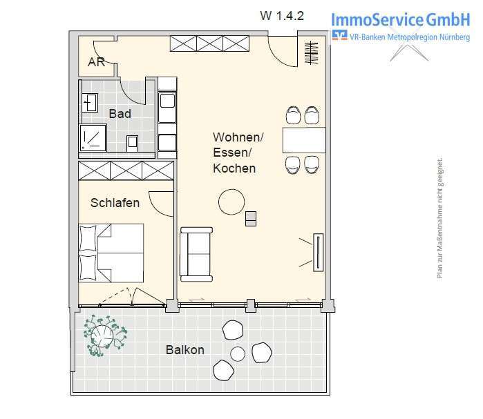 Wohnung zum Kaufen in Nürnberg 445.475 € 72.79 m²