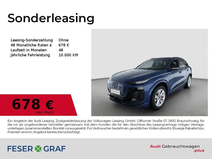 Audi Q6 e-tron 12.709 km 72.910 € Nürnberg 90411