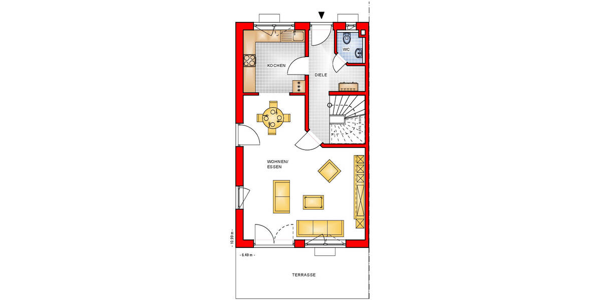 Doppelhaushälfte Burgthann Mimberg - 5 Zimmer, 118 m&sup2;, 509.520&euro; | Angebot:25730984