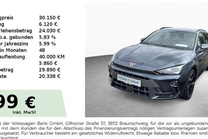 Cupra Leon 20.150 km 28.950 &euro; Schwabach 91126