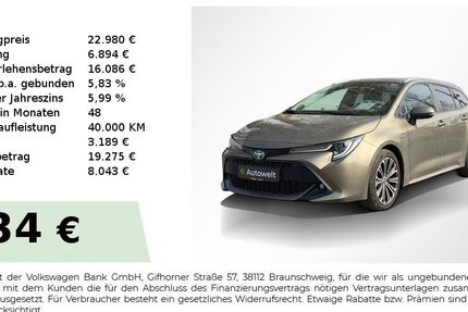 Toyota Corolla 57.550 km 22.980 &euro; Nürnberg 90431
