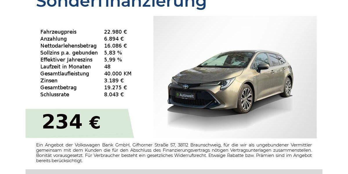 Toyota Corolla 57.550 km 22.980 &euro; Nürnberg 90431